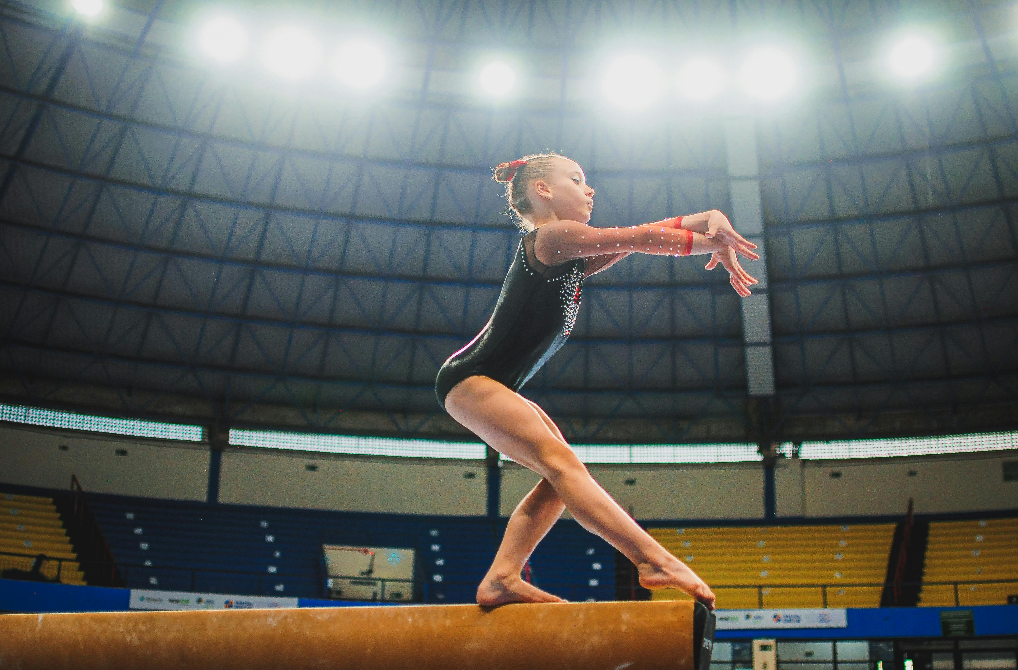 Acrobatics and tumbling class