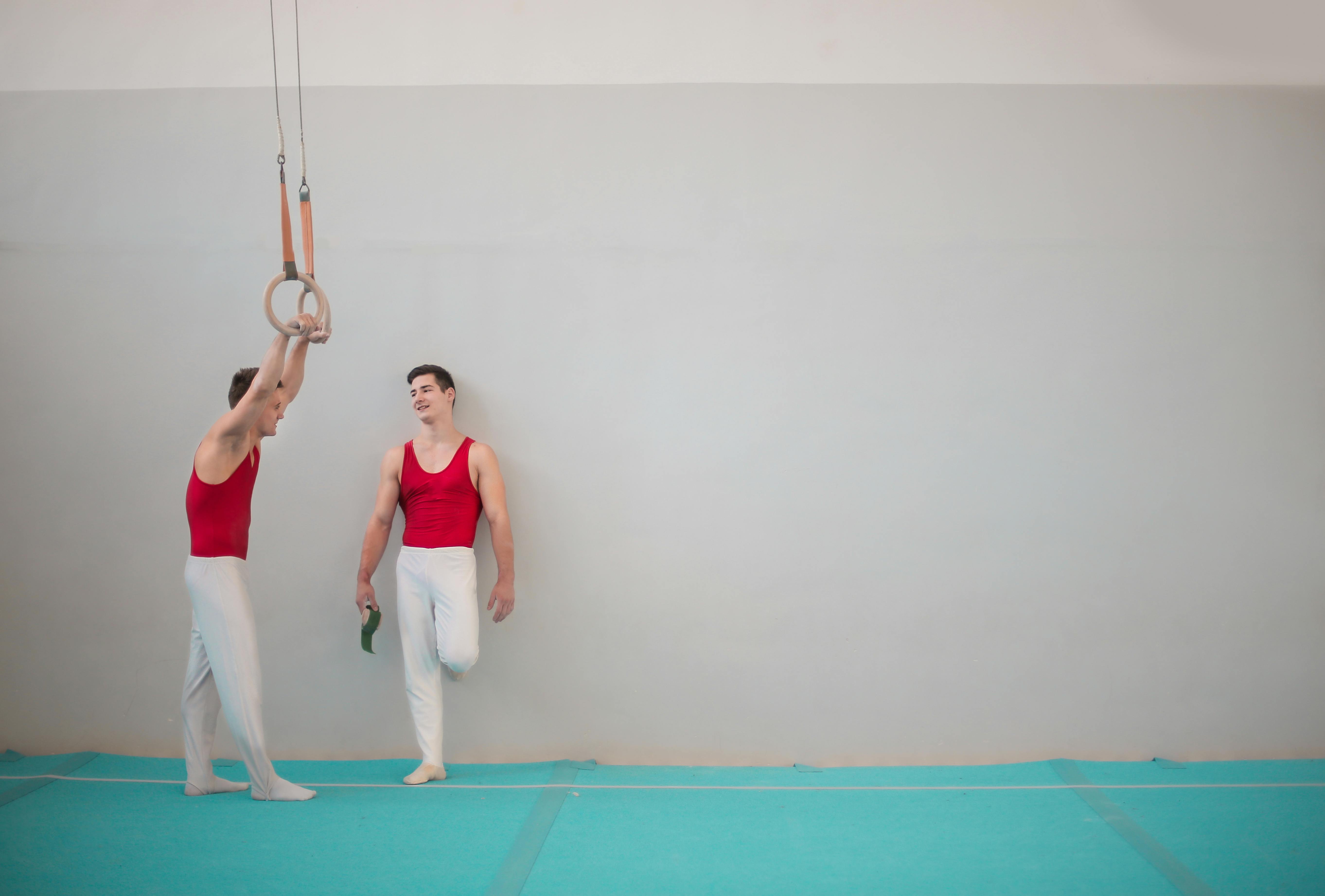 Competition gymnastics preparation